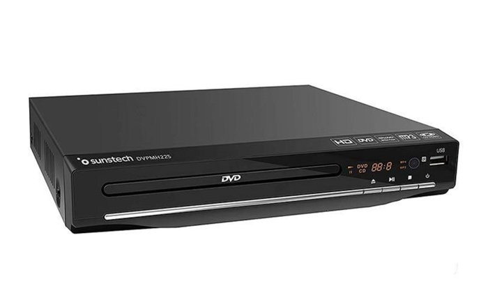 Sunstech DVPMH225BK Reproductor de DVD Negro con HDMI y USB Sunstech DVPMH225BK Reproductor de DVD Negro con HDMI y USB